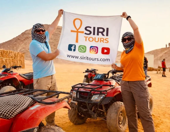 3 Stunden Quad Fahren Hurghada + Kamelritt