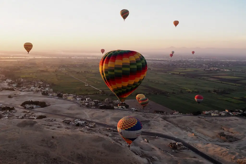 Ballonfahrt Luxor Preise Hurghada nach Luxor urlaub ägypten 1