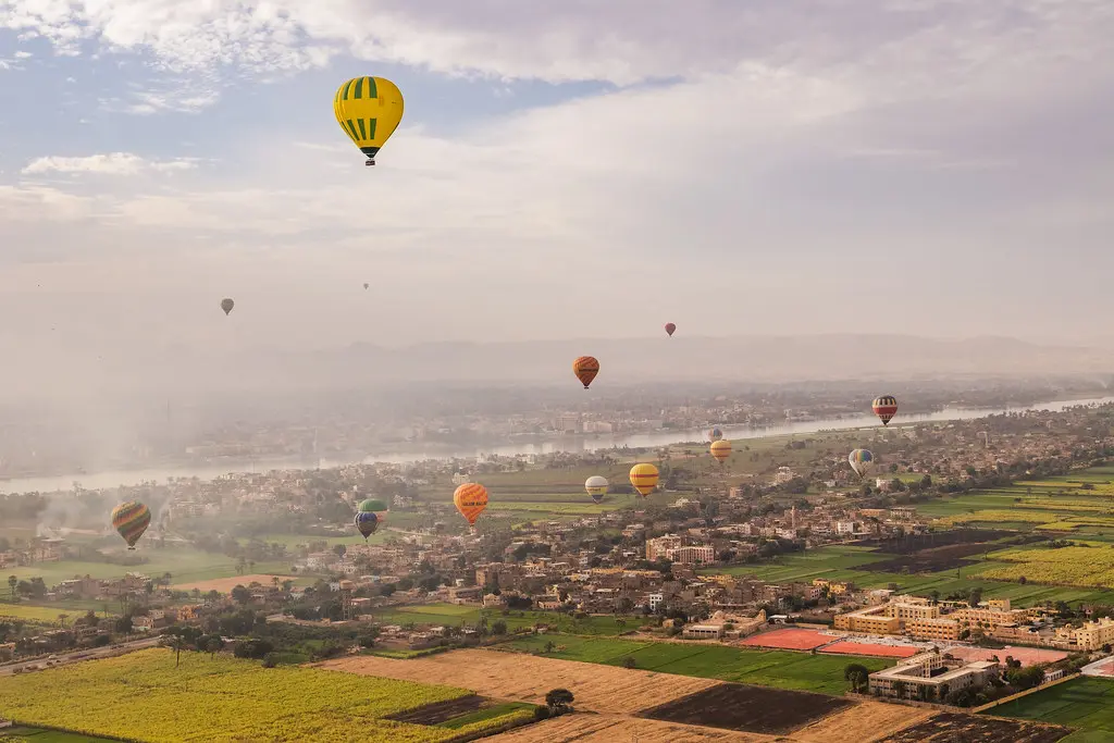 Ballonfahrt Luxor Preise Hurghada nach Luxor urlaub ägypten 3