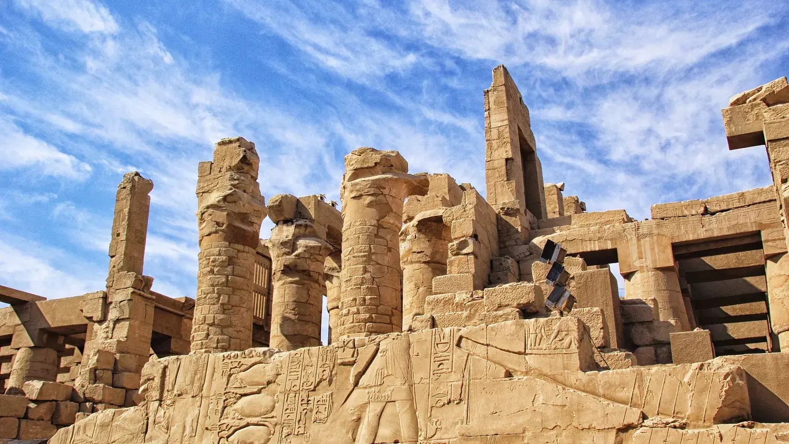 Der Tempel von Karnak in Luxor 1