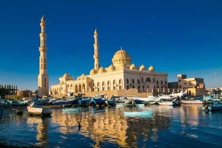 Die Moschee El Mina - Hurghada Sehenswürdigkeiten - urlaub ägypten