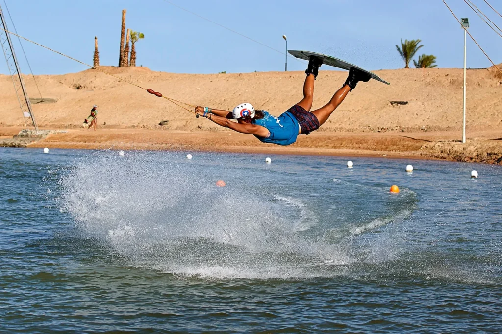 Wakeboarding und Wasserski El Gouna Aktivitäten urlaub ägypten