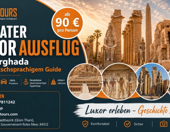 Privater Luxor Ausflug ab Hurghada mit deutschsprachigem Guide