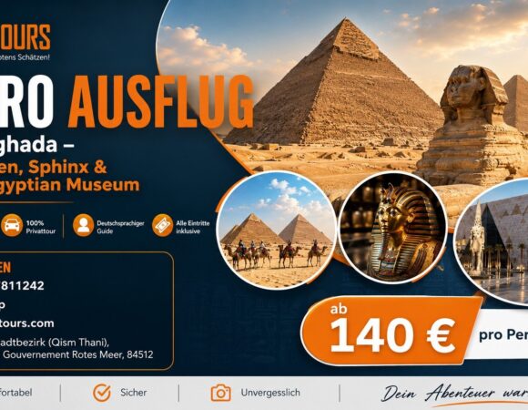 Kairo Ausflug ab Hurghada – Pyramiden, Sphinx & Grand Egyptian Museum